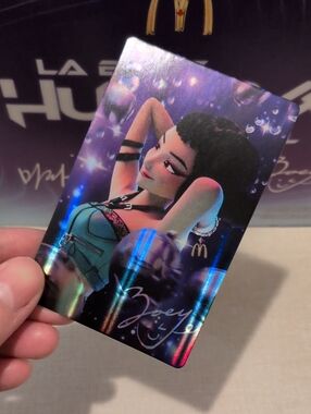 McDonald's x K-pop Demon Hunters Photcard (Zoey)